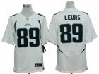 Nike NFL Jacksonville Jaguars #89 Marcedes Lewis White Jerseys(Elite)