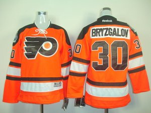 youth nhl jerseys philadelphia flyers #30 bryzgalov orange[black number
