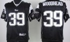 nfl New England Patriots #39 Danny Woodhead Black