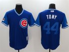 Cubs #44 Anthony Rizzo Tony Royal 2018 Players Weekend Authentic Team Jersey