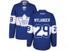 Mens Toronto Maple Leafs #29 William Nylander Royal Centennial Classic Stitched NHL Jersey