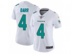 Women Nike Miami Dolphins #4 Matt Darr Vapor Untouchable Limited White NFL Jersey