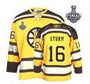 nhl jerseys boston bruins #16 sturm yellow[2013 stanley cup]
