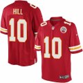 Mens Nike Kansas City Chiefs #10 Tyreek Hill Limited Red Team Color NFL Jersey