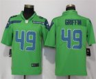 Nike Seahawks #49 Shaquem Griffin Green Vapor Untouchable Limited Jersey