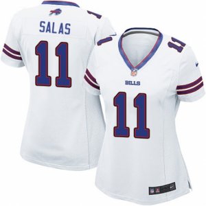 Womens Nike Buffalo Bills #11 Greg Salas Limited White NFL Jersey