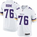 Men's Nike Minnesota Vikings #76 Alex Boone White Limited NFL Jersey