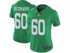 Women Nike Philadelphia Eagles #60 Chuck Bednarik Limited Green Rush NFL Jersey