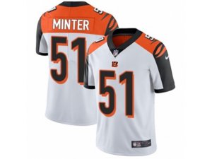 Nike Cincinnati Bengals #51 Kevin Minter Vapor Untouchable Limited White NFL Jersey