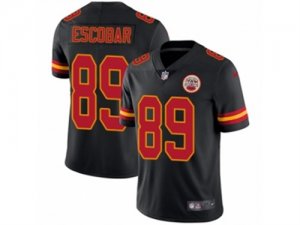 Nike Kansas City Chiefs #89 Gavin Escobar Limited Black Rush NFL Jersey