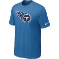 Nike Tennessee Titans Sideline Legend Authentic Logo T-Shirt light Blue