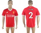 2017-18 Liverpool 2 CLYNE Home Thailand Soccer Jersey