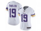 Women Nike Minnesota Vikings #19 Adam Thielen Vapor Untouchable Limited White NFL Jersey
