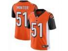 Nike Cincinnati Bengals #51 Kevin Minter Vapor Untouchable Limited Orange Alternate NFL Jersey