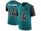 Nike Jacksonville Jaguars #14 Justin Blackmon Vapor Untouchable Limited Teal Green Team Color NFL Jersey