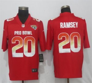 Nike AFC Jaguars #20 Jalen Ramsey Red 2018 Pro Bowl Game Jersey