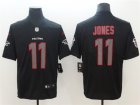 Nike Falcons #11 Julio Jones Black Vapor Impact Limited Jersey