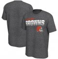 Cleveland Browns Nike Sideline Line of Scrimmage Legend Performance T Shirt Heathered Gray