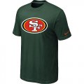 Nike San Francisco 49ers Sideline Legend Authentic Logo T-Shirt D.Green