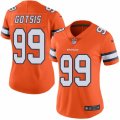 Women's Nike Denver Broncos #99 Adam Gotsis Limited Orange Rush NFL Jersey