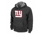 New York Giants Authentic Logo Pullover Hoodie D.Grey