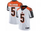 Nike Cincinnati Bengals #5 AJ McCarron Vapor Untouchable Limited White NFL Jersey