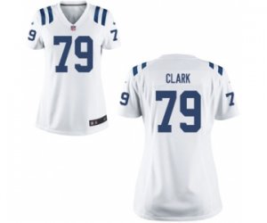 Women\'s Nike Indianapolis Colts #79 Le\'Raven Clark White NFL Jersey