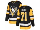 Youth Adidas Pittsburgh Penguins #71 Evgeni Malkin Black Home Authentic Stitched NHL Jersey