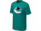 NHL Vancouver Canucks Green Big & Tall Logo T-Shirt