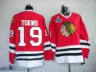2010 stanley cup champions blackhawks #19 toews red