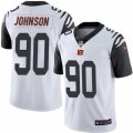 Mens Nike Cincinnati Bengals #90 Michael Johnson Limited White Rush NFL Jersey