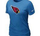 Women Arizona Cardinals L.blue T-Shirts