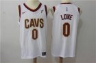 Cavaliers #0 Kevin Love White Nike Authentic Jersey
