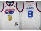 NBA Denver Nuggets #8 Danilo Gallinari ABA Hardwood Classic White(Revolution 30 Swingman)