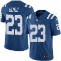 Mens Nike Indianapolis Colts #23 Frank Gore Limited Royal Blue Rush NFL Jersey