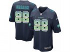 Mens Nike Seattle Seahawks #88 Jimmy Graham Limited Navy Blue Strobe NFL Jersey