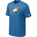 Philadelphia Eagles Sideline Legend Authentic Logo T-Shirt light Blue
