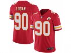 Mens Nike Kansas City Chiefs #90 Bennie Logan Limited Red Rush NFL Jersey