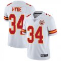 Nike Chiefs #34 Carlos Hyde White Vapor Untouchable Limited Jersey