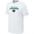 Jacksonville Jaguars Heart & Soul White T-Shirt