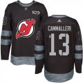 New Jersey Devils #13 Mike Cammalleri Black 1917-2017 100th Anniversary Stitched NHL Jersey