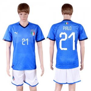 2018-19 Italy 21 PIRLO Home Soccer Jersey