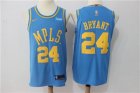 Lakers #24 Kobe Bryant Blue MPLS Nike Authentic Jersey