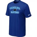 Carolina Panthers Heart & Soul Blue T-Shirt