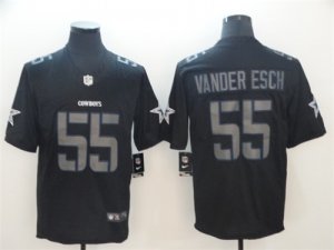 Nike Cowboys #55 Leighton Vander Esch Black Impact Rush Limited Jersey