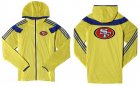 NFL San Francisco 49ers dust coat trench coat windbreaker 2