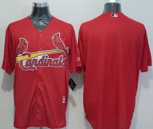St.Louis Cardinals Blank Red New Cool Base Stitched MLB Jersey