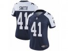 Women Nike Dallas Cowboys #41 Keith Smith Vapor Untouchable Limited Navy Blue Throwback Alternate NFL Jersey