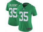 Women Nike Philadelphia Eagles #35 LeGarrette Blount Limited Green Rush NFL Jersey