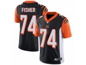 Nike Cincinnati Bengals #74 Jake Fisher Vapor Untouchable Limited Black Team Color NFL Jersey